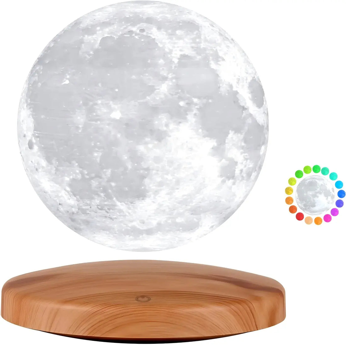 Luna-Float 3D Magnetic Levitating Moon Lamp with Touch